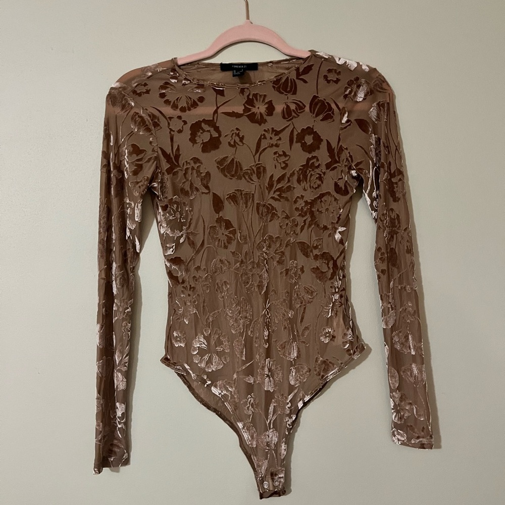 Forever 21 Floral Bodysuit